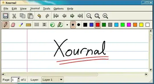 Xournal screenshot