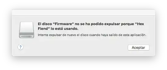 hex fiend using partition error