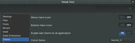 Gnome Tweak Tool's dark theme mode switch GNOME3 dark theme mode switch in gnome-tweak-tool