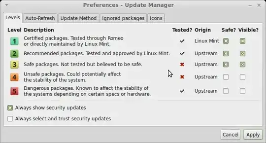 Keyboard and Language - Shortcuts dialog