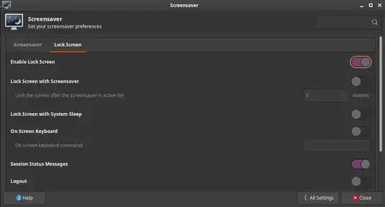 Lock Screen settings