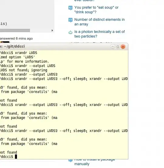 text is distorted systematically, but only some fonts affected