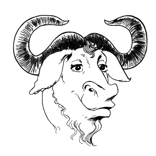 A GNU Head