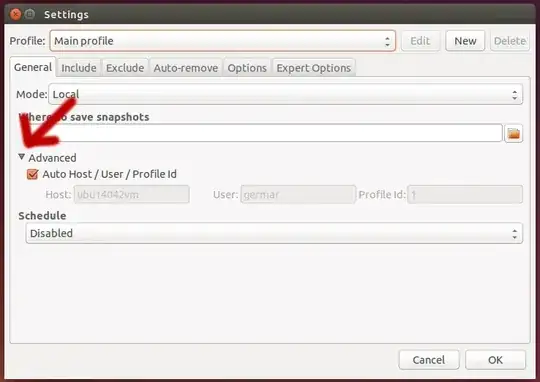 Auto Host/User/Profile ID option hidden under General > Advanced