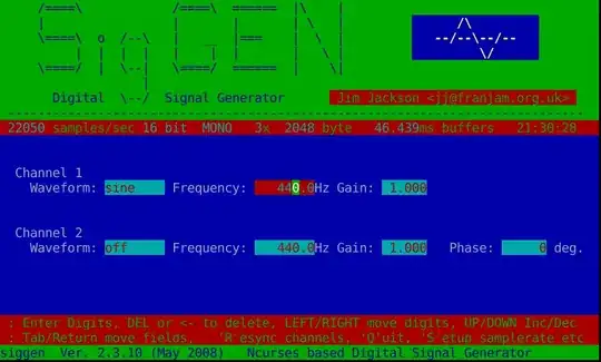 screenshot of siggen