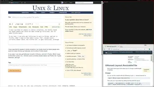 Firefox in fullscreen mode