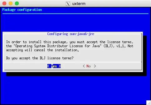 screenshot with dialog