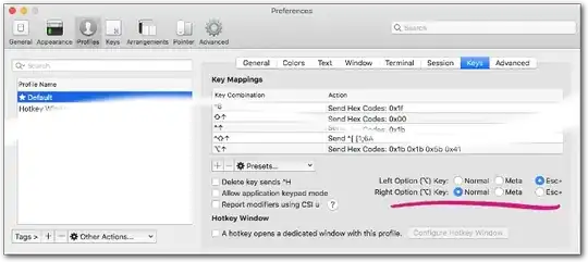 iTerm 2 Option key behavior