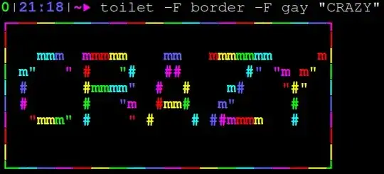 colorful text box reading "CRAZY"