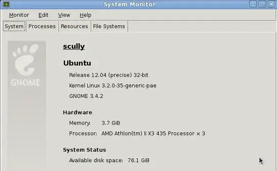 ss of monitor dialog ubuntu