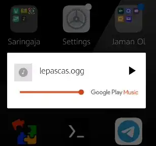 audio alarm play too on android