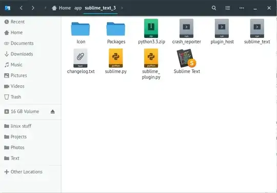 my shortcut location and my executable location