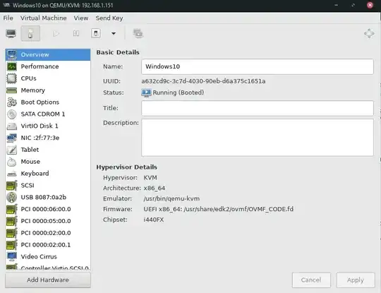 QEMU GPU Passtrough Settings