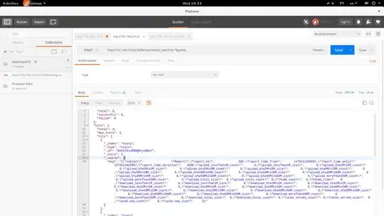 json escaped by backslash