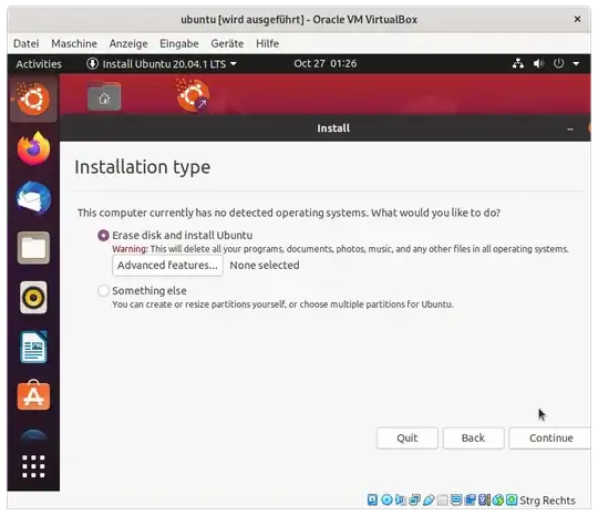 install like you did before